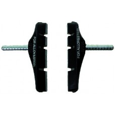 Тормозные колодки для кантилеверных тормозов (4 шт.) без крепежа ассиметр.